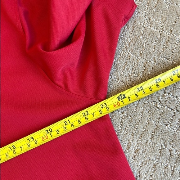 Nike Golf Dri-Fit Polo Shirt w/ Budweiser Logo Red Men's Size Large - Picture 6 of 9